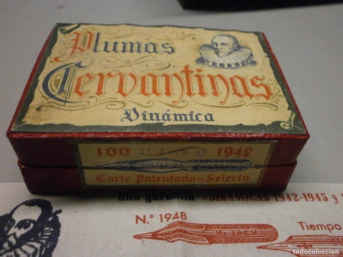 Escriban&iacute;a: caja llena plumas cervantinas dinamica - Foto 2