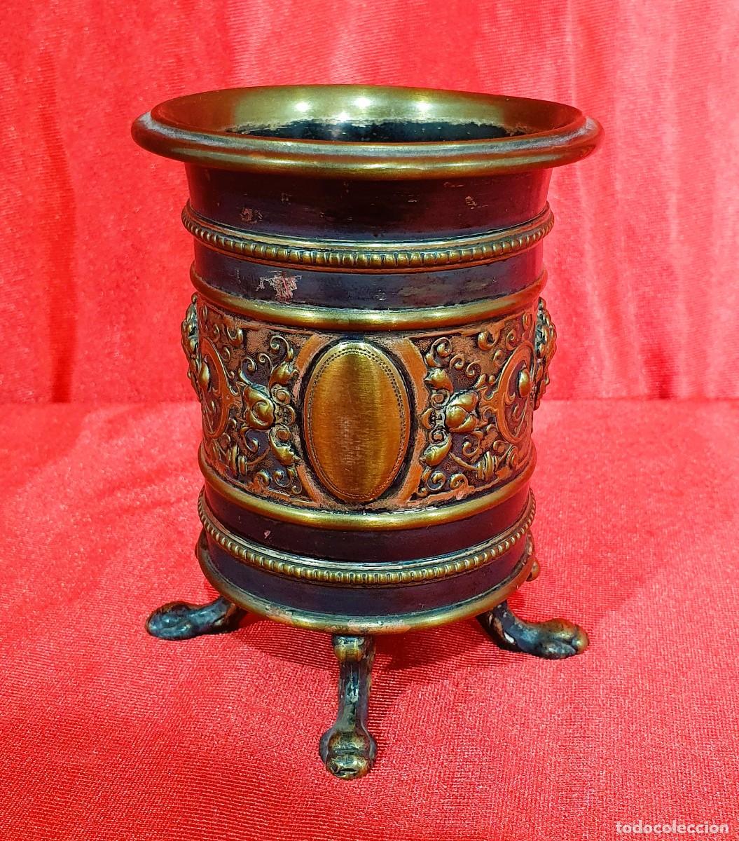 Escriban&iacute;a: Porta plumas de bronce - Foto 2