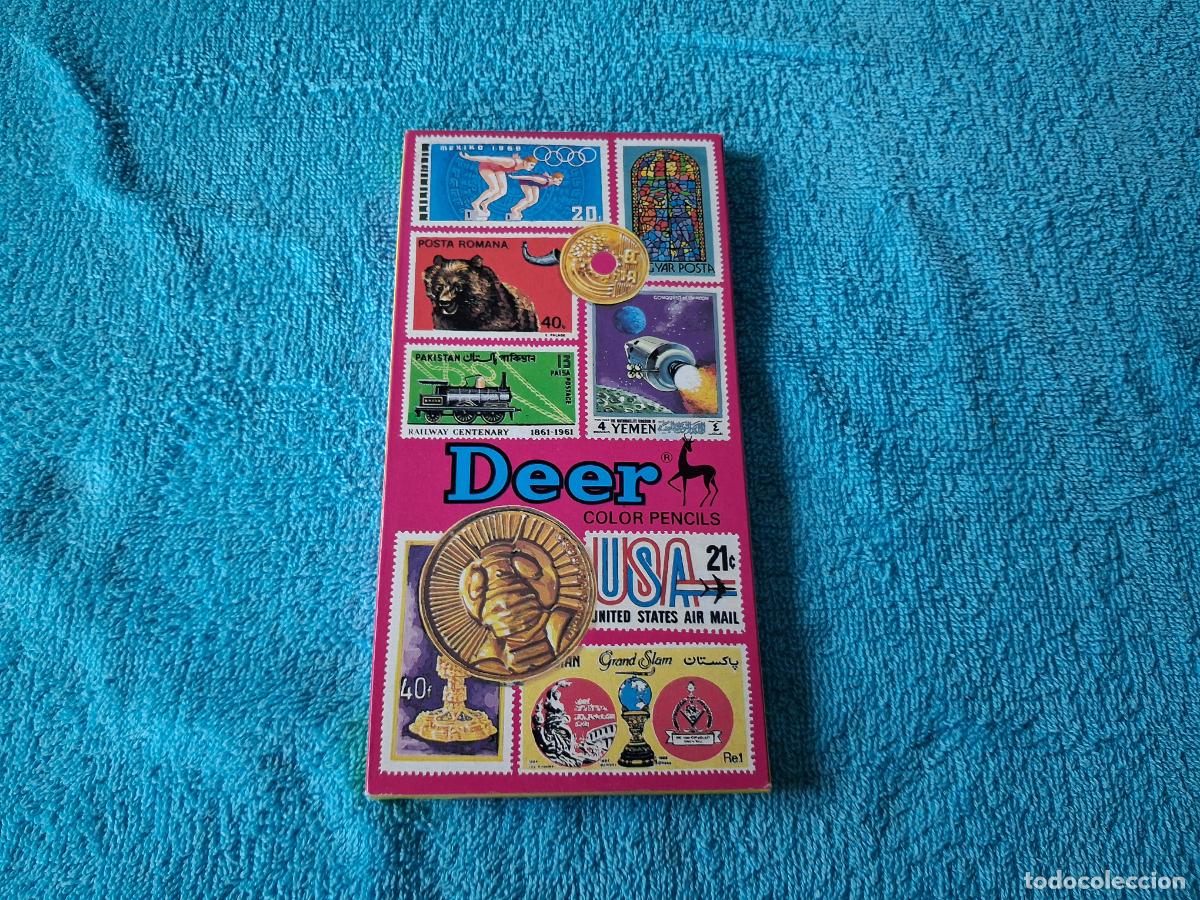 Escriban&iacute;a: Antiguos lapices de colores deer