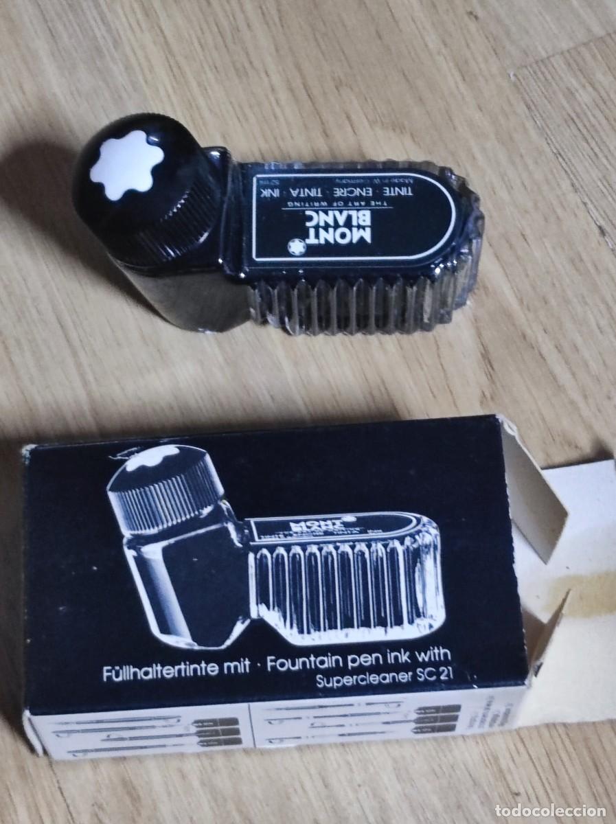 Escriban&iacute;a: TARRO DE TINTA EN CAJA DE MONT BLANC - Foto 1