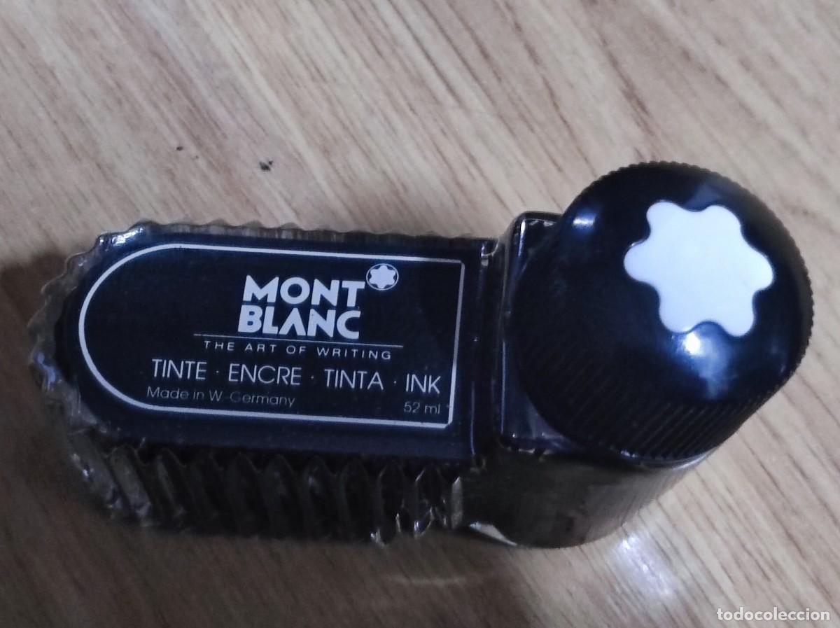Escriban&iacute;a: TARRO DE TINTA EN CAJA DE MONT BLANC - Foto 2