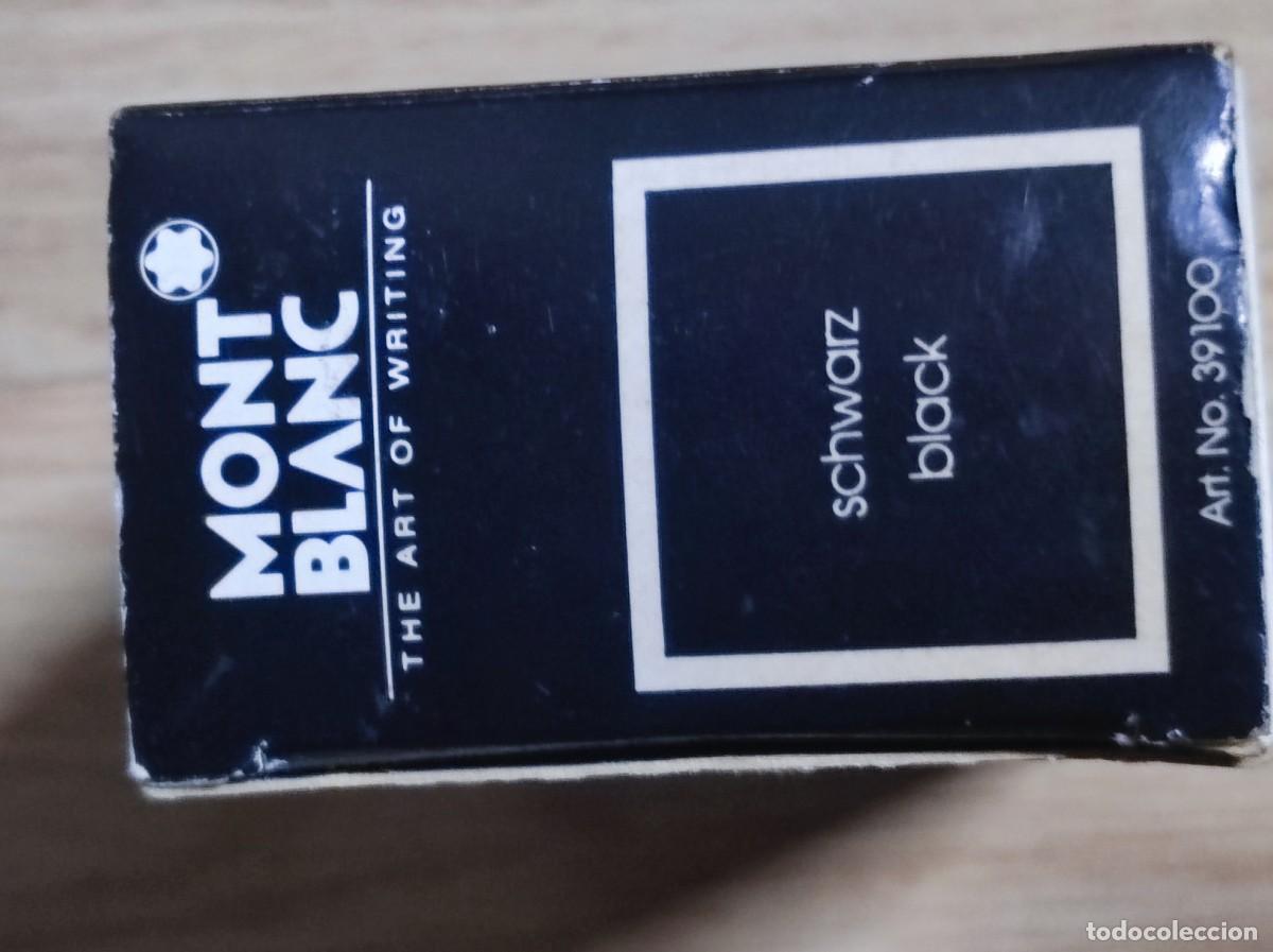 Escriban&iacute;a: TARRO DE TINTA EN CAJA DE MONT BLANC - Foto 3