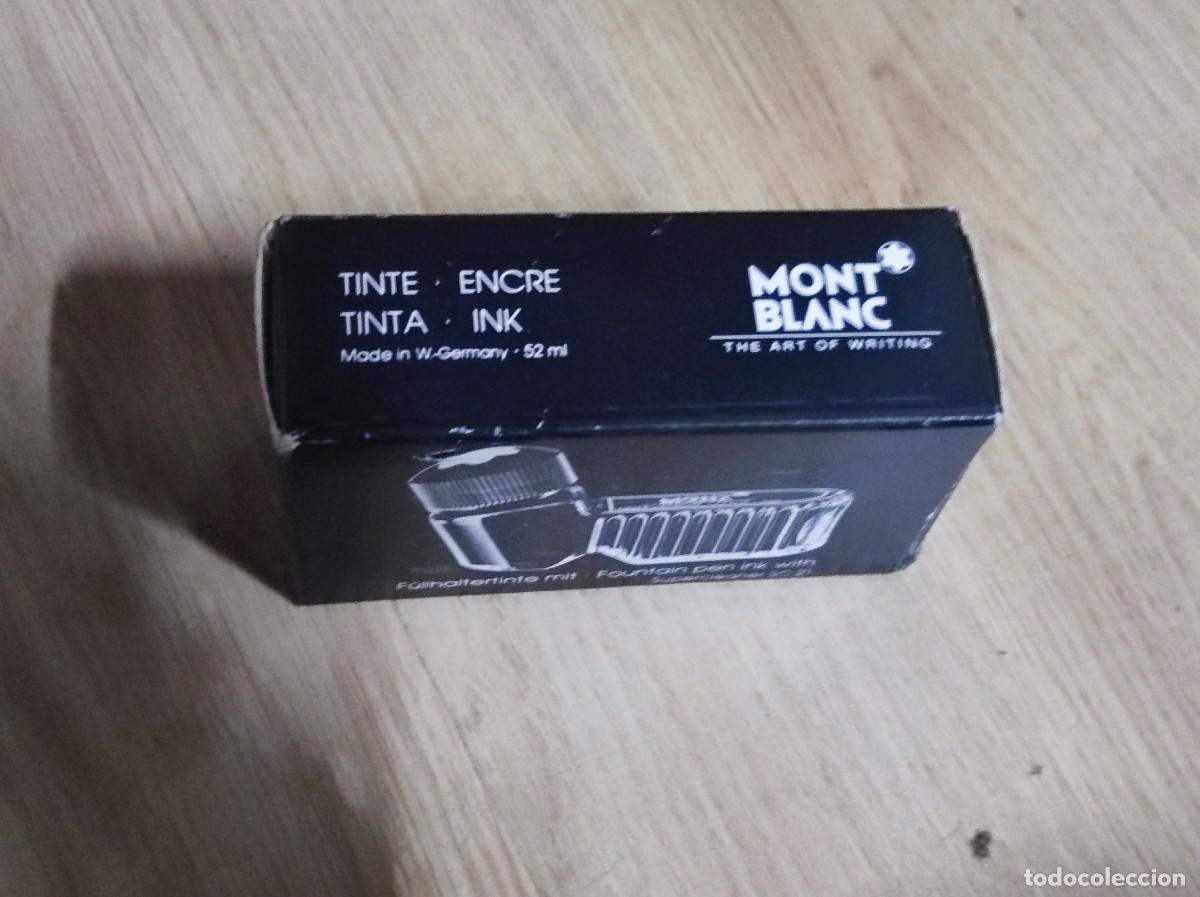 Escriban&iacute;a: TARRO DE TINTA EN CAJA DE MONT BLANC - Foto 5