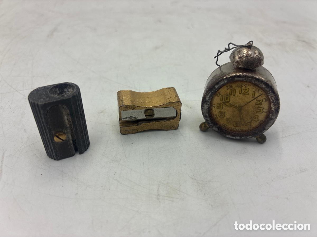 Escriban&iacute;a: Lote 3 sacapuntas de sobremesa. - Foto 7