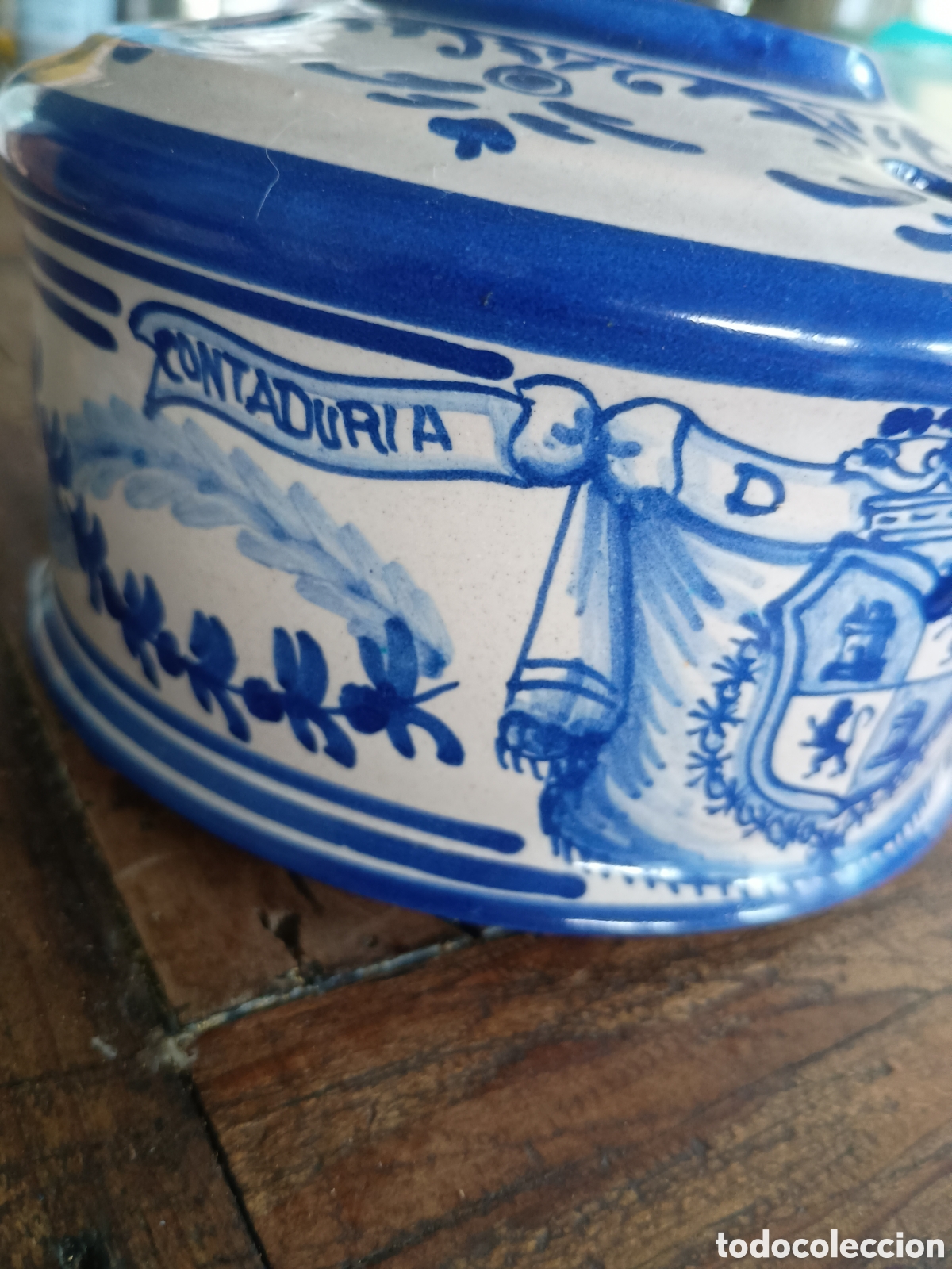 Escriban&iacute;a: Tintero contadur&iacute;a rentas sellado - Foto 3
