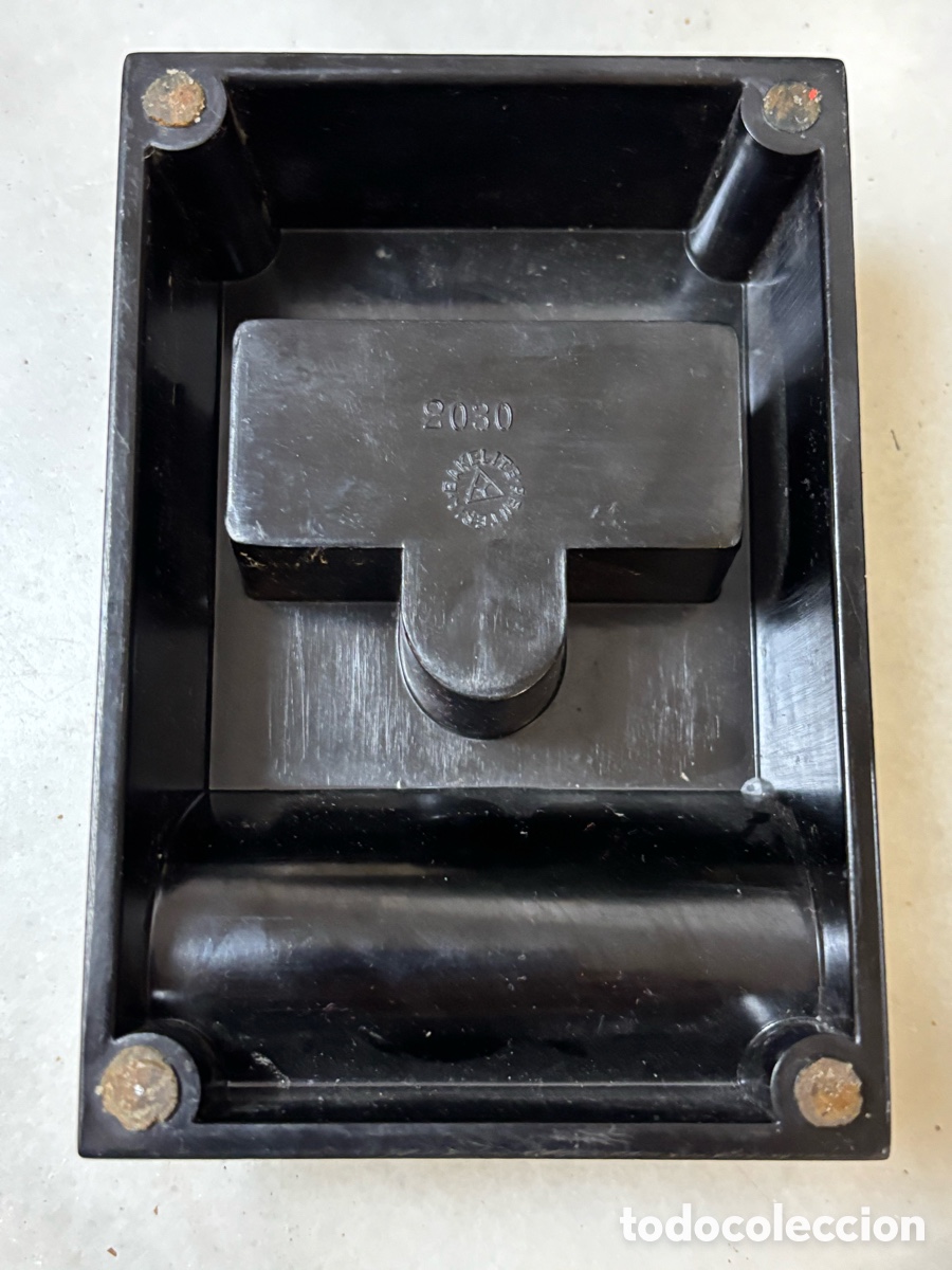 Escriban&iacute;a: Tintero Bakelite Renter&iacute;a a&ntilde;os 30 - Foto 3