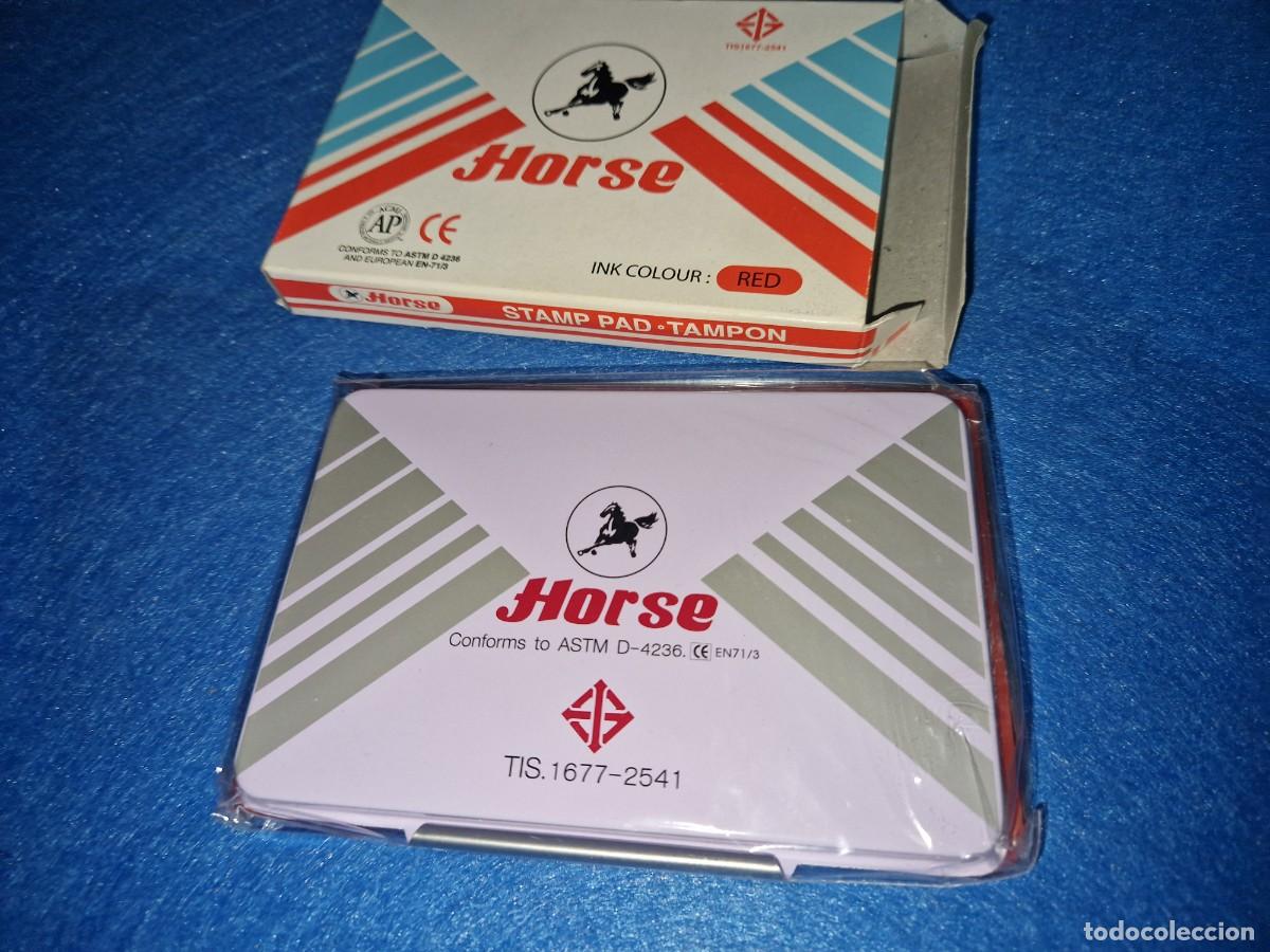Escriban&iacute;a: TAMPON TINTA MARCA HORSE- NUEVA - Foto 1