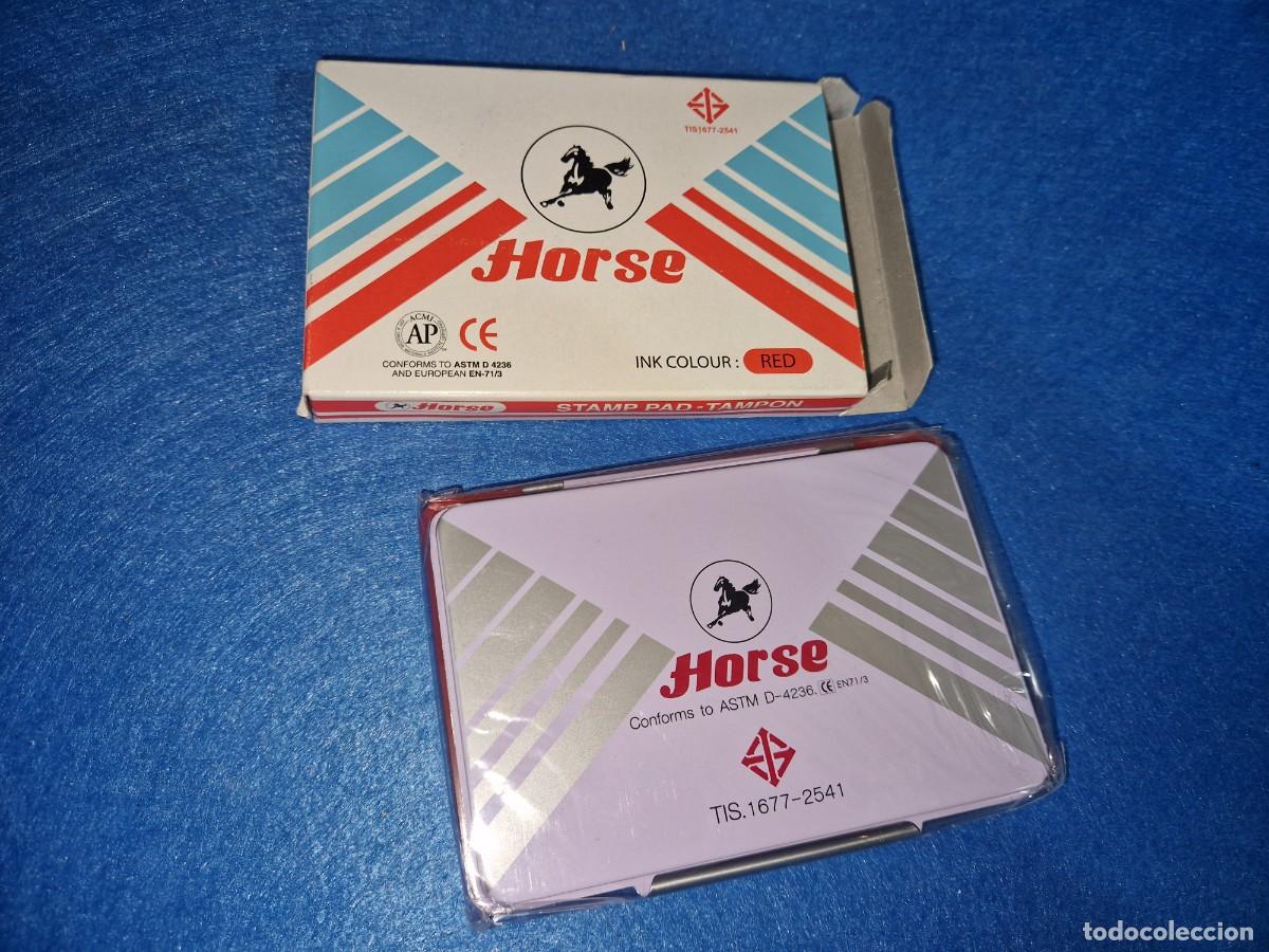Escriban&iacute;a: TAMPON TINTA MARCA HORSE- NUEVA - Foto 3