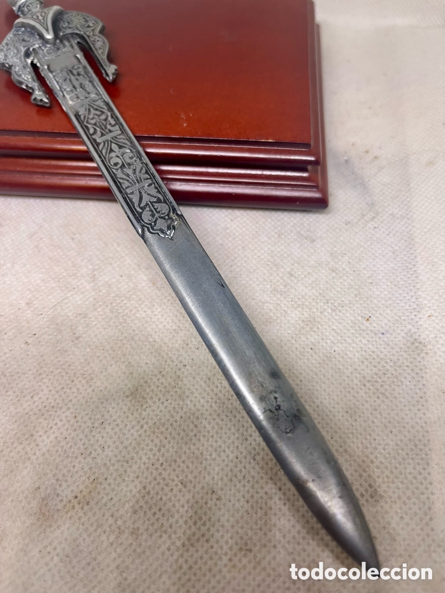 Escriban&iacute;a: ANTIGUO ABRECARTAS- ESPADA PEQUE&Ntilde;A - Foto 4