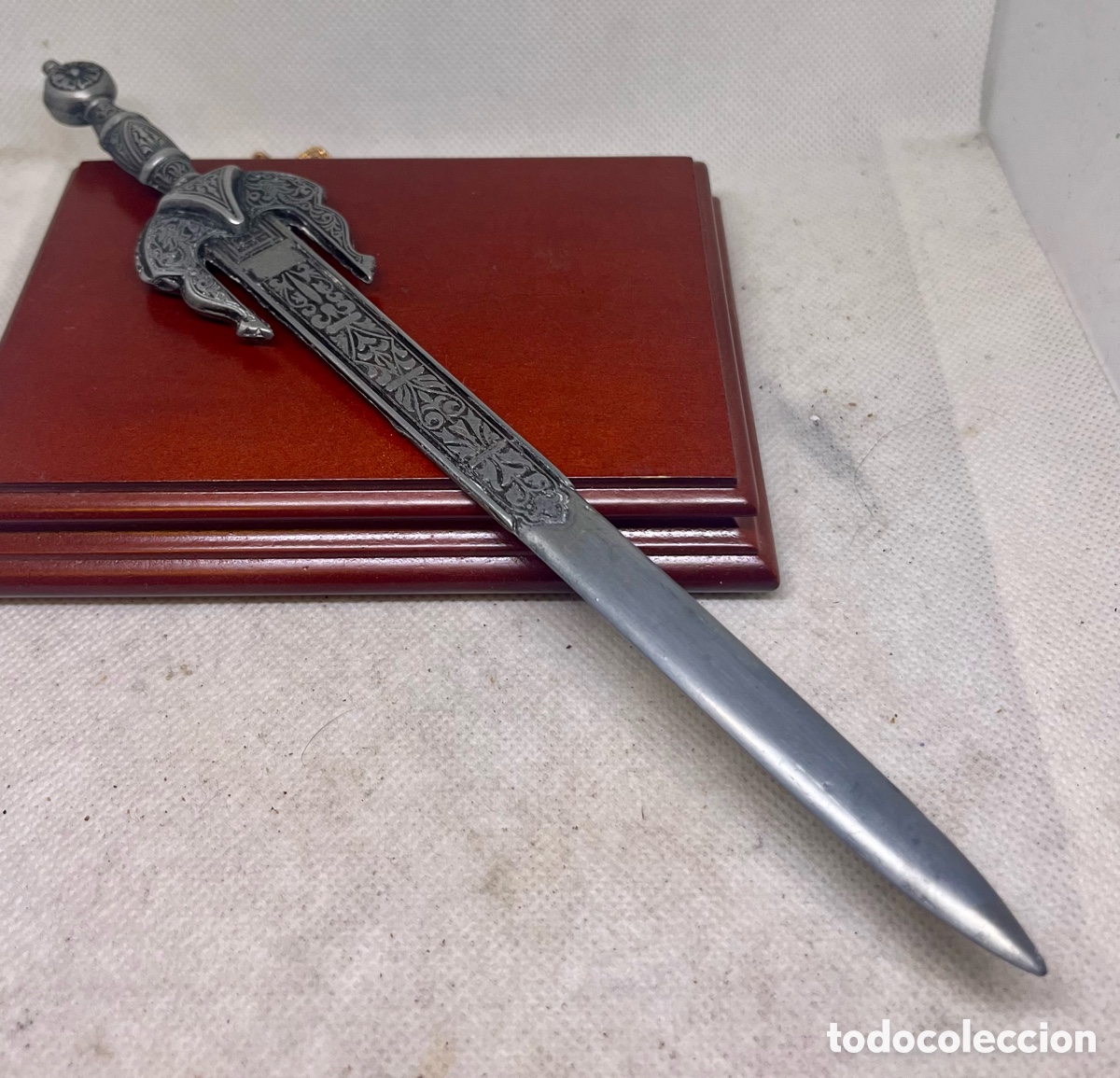 Escriban&iacute;a: ANTIGUO ABRECARTAS- ESPADA PEQUE&Ntilde;A - Foto 9