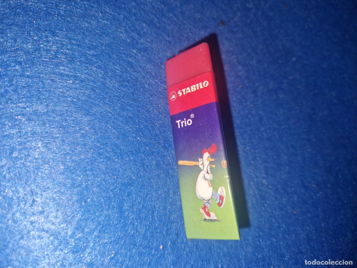 Escriban&iacute;a: GOMA TRIANGULAR STABILO TRIO N&ordm; 1199 - Foto 1