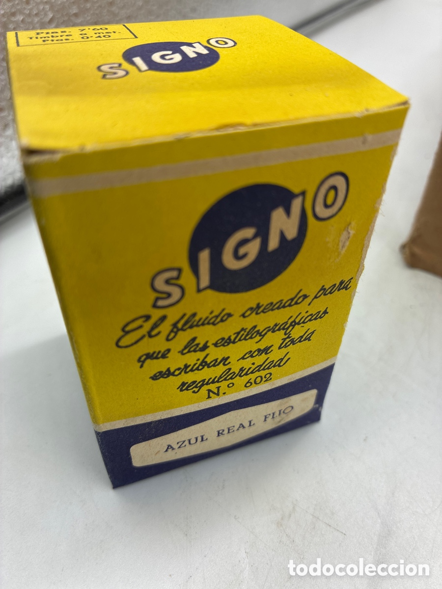 Escriban&iacute;a: Caja con 12 tinteros SIGNO. - Foto 4