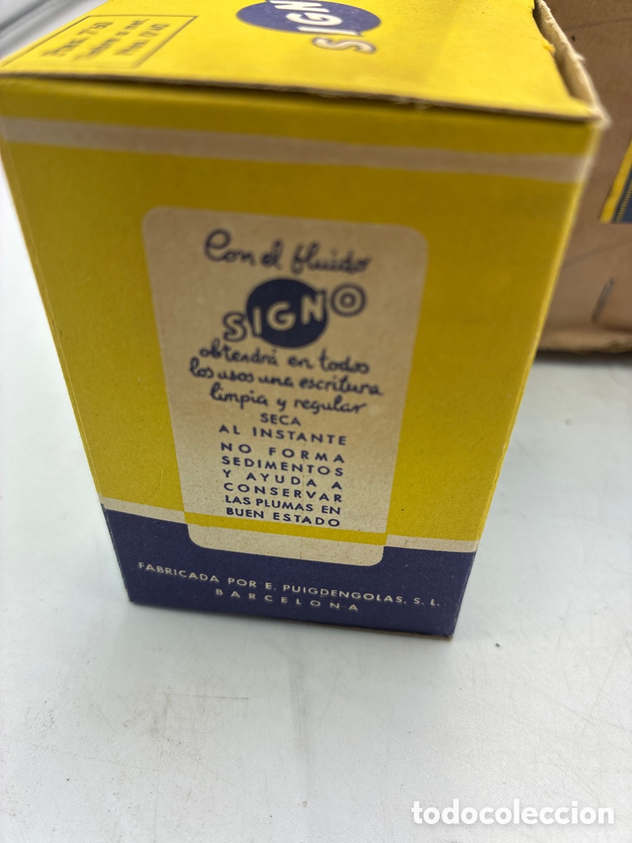 Escriban&iacute;a: Caja con 12 tinteros SIGNO. - Foto 5