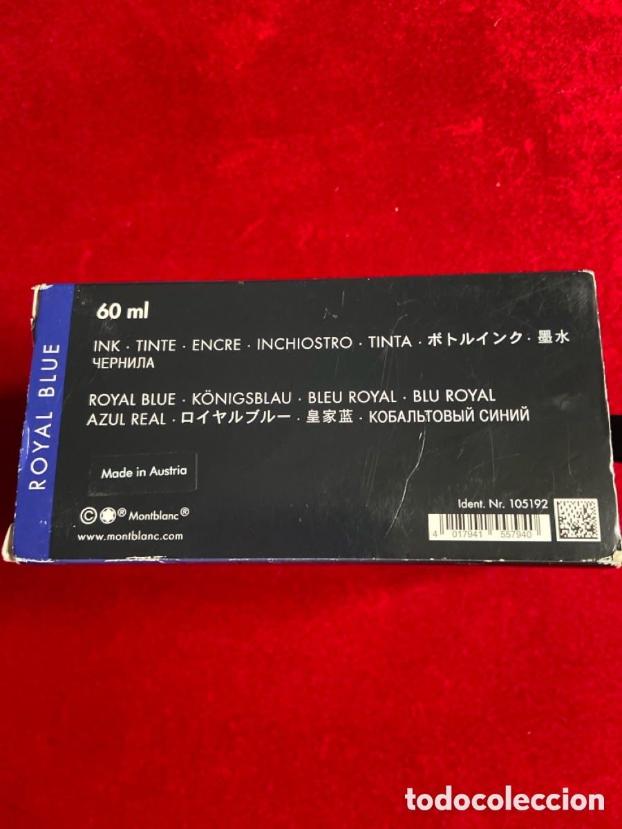 Escriban&iacute;a: Tinte Montblanc.Nuevo - Foto 5