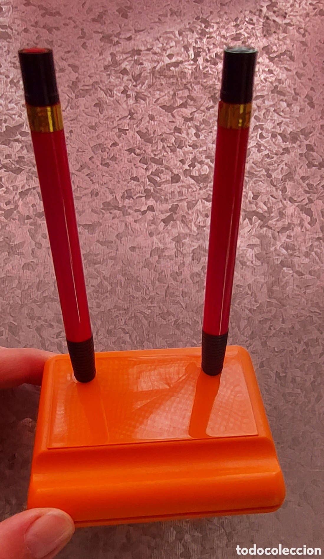 Schreibwaren: STYB. Escriban&iacute;a escolar, porta boligrafos antiguos, a&ntilde;os 80