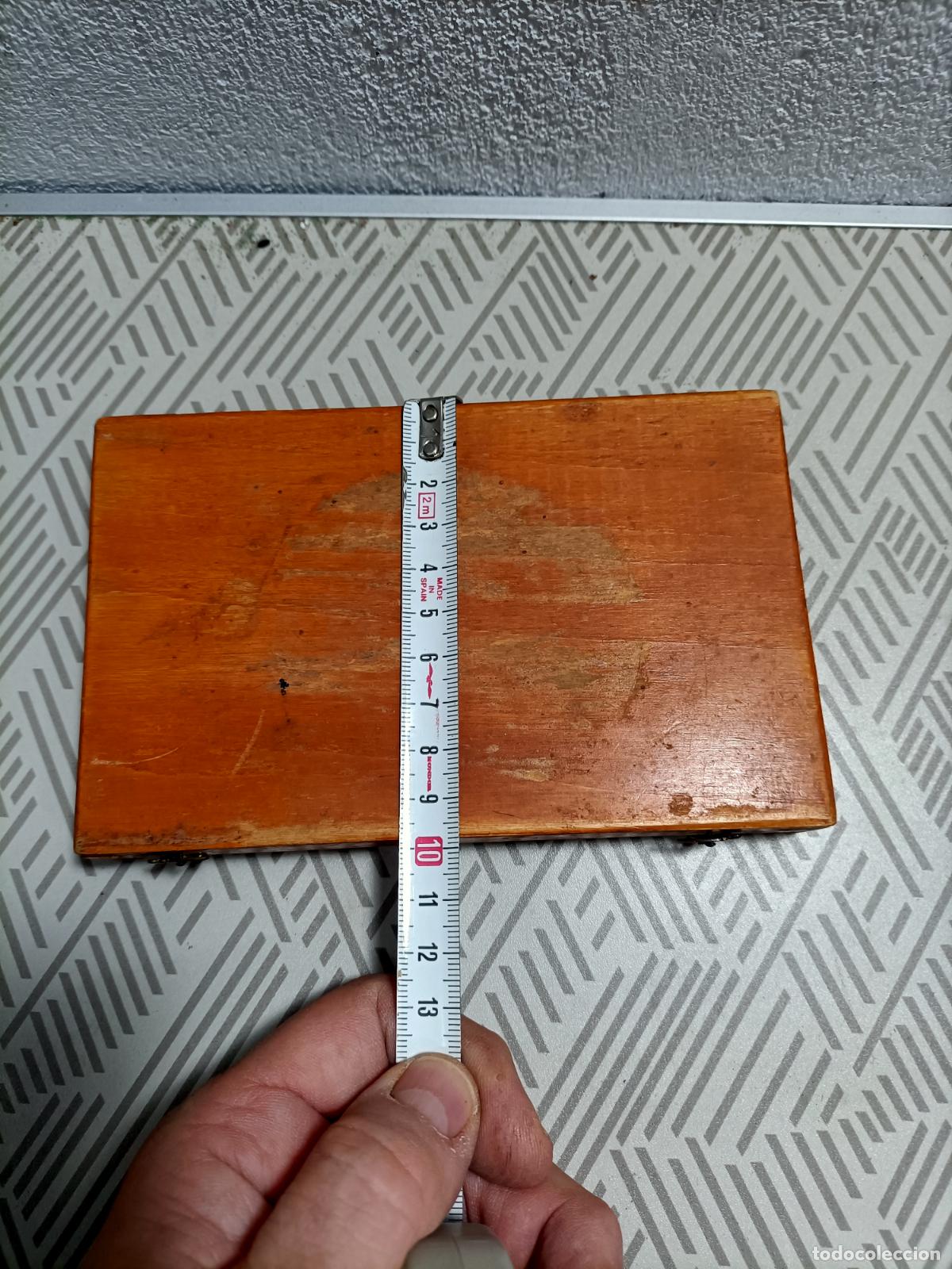 Escriban&iacute;a: Antiguo juego de comp&aacute;s de dibujo en laton - Foto 3