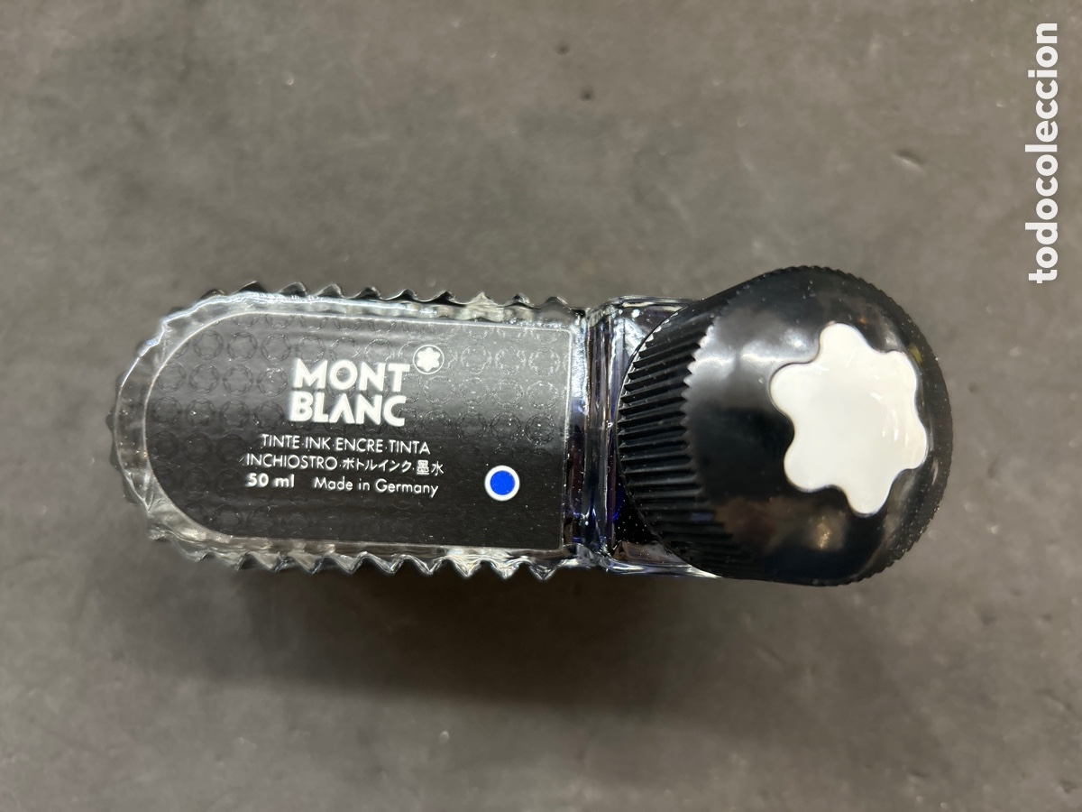 Escriban&iacute;a: Tinta Montblanc Azul - Foto 2