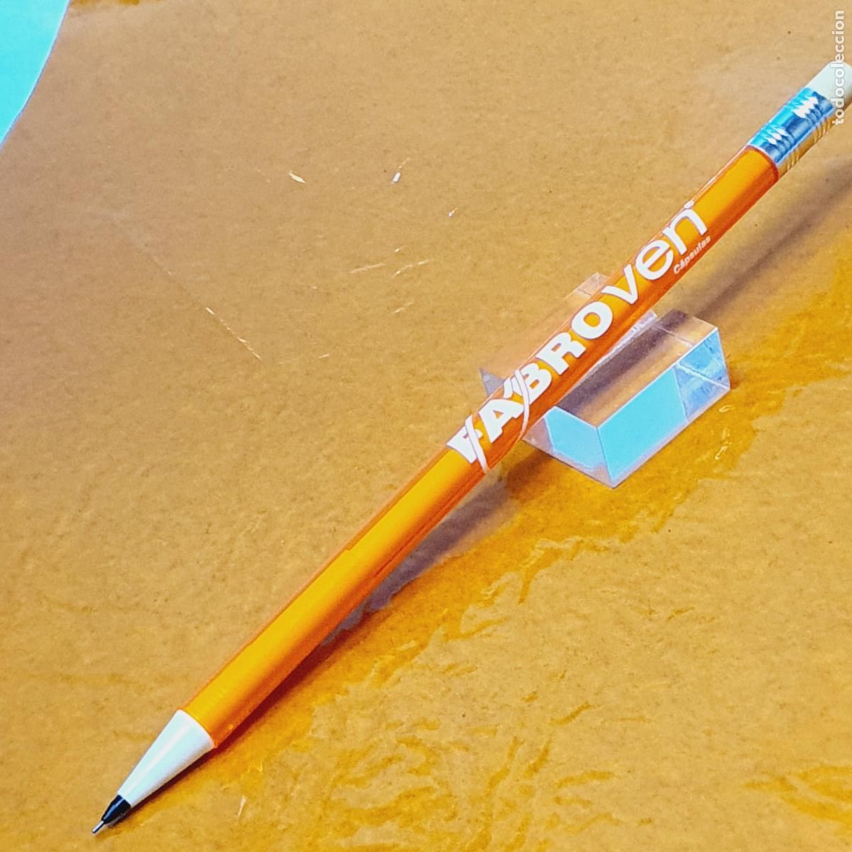 Escriban&iacute;a: PORTA MINAS-SIN MARCA-PUBLI: FABROVEN-ORANGE TRANSLUCENT. - Foto 5