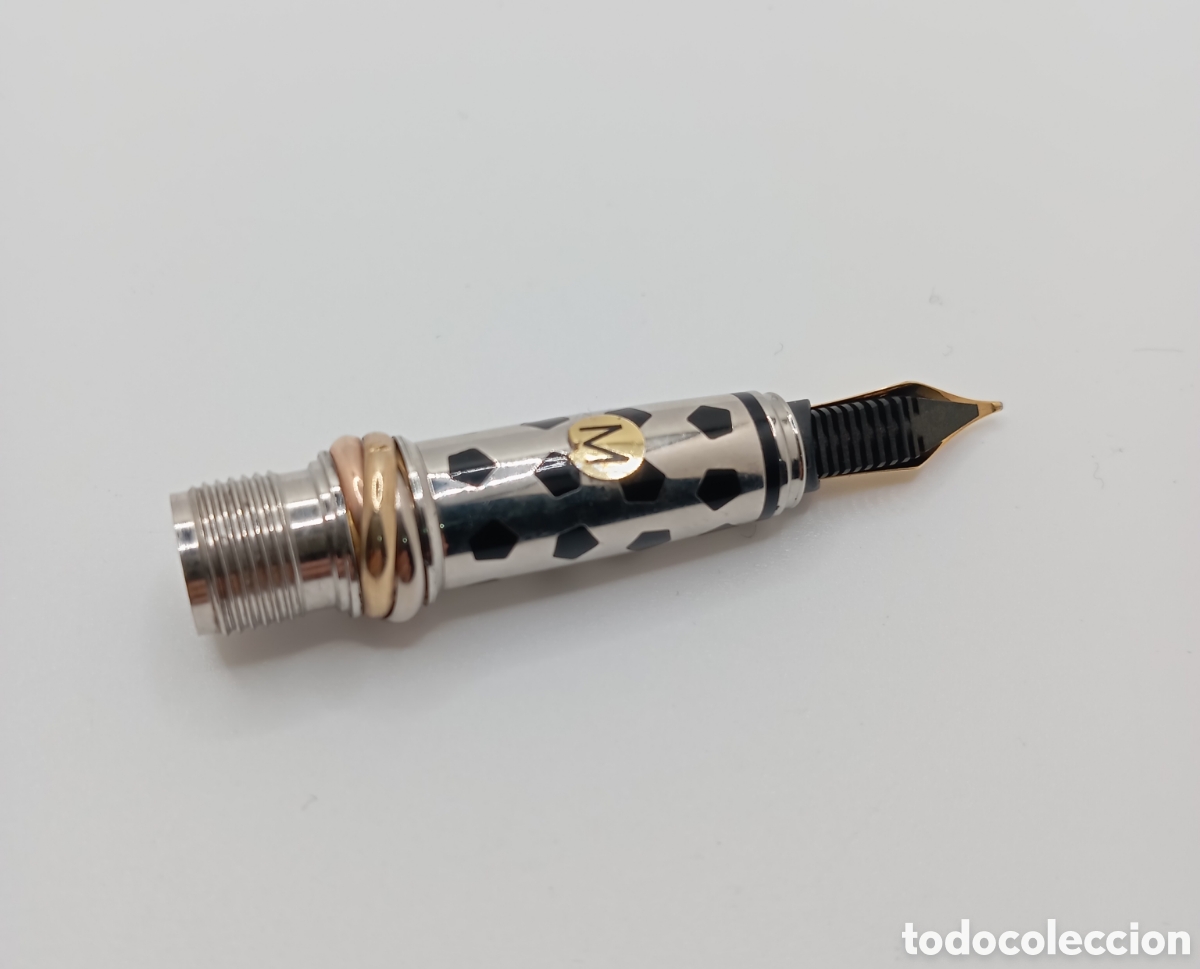 Escriban&iacute;a: Plum&iacute;n Cartier Panthere de oro de 18k - Foto 2