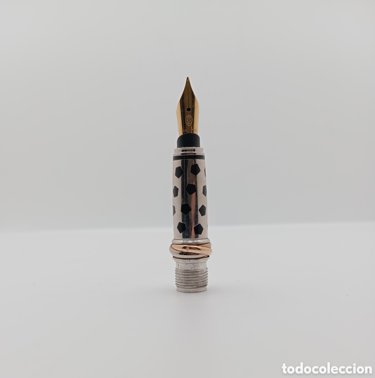 Escriban&iacute;a: Plum&iacute;n Cartier Panthere de oro de 18k - Foto 1