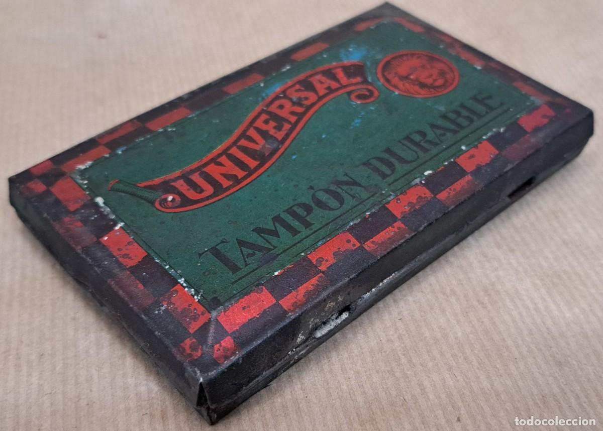 Escriban&iacute;a: Tamp&oacute;n Durable Universal, caja de met&aacute;lica - Foto 2