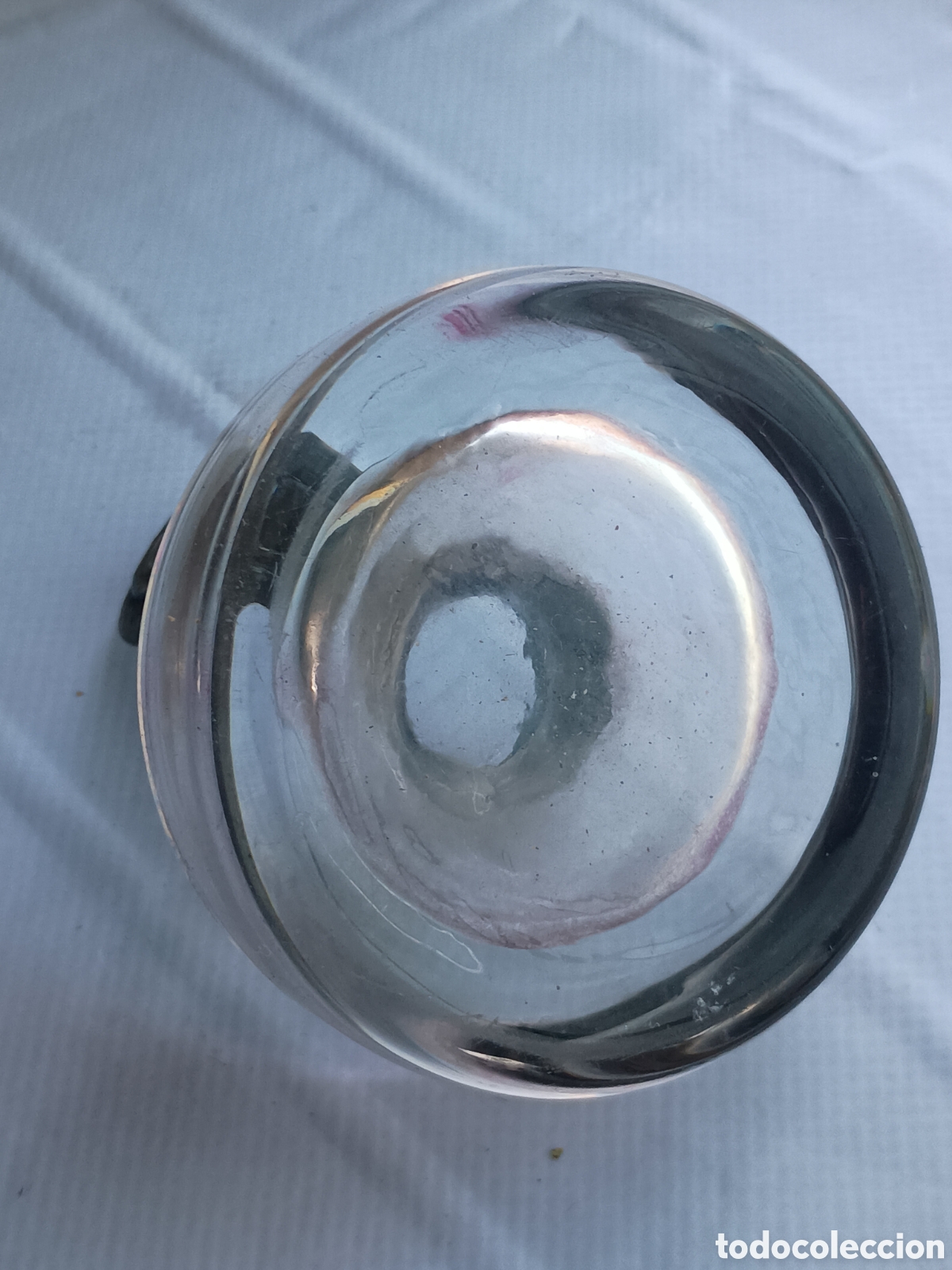 Escriban&iacute;a: Tintero de cristal y metal - Foto 5