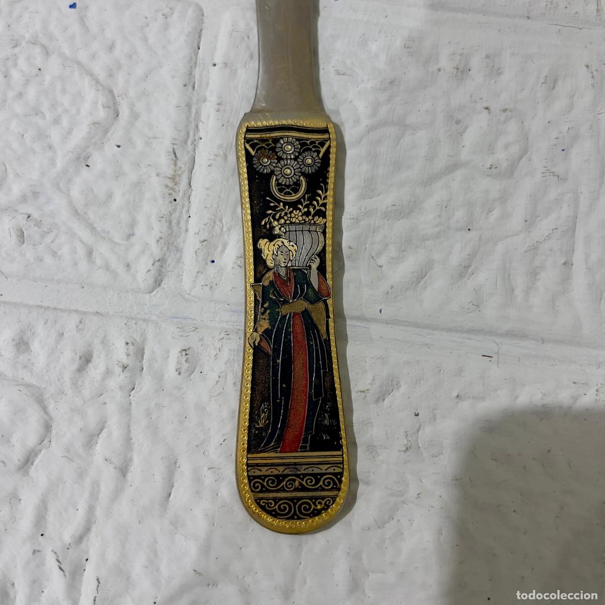 Escriban&iacute;a: Abrecartas damasquinado - Foto 2