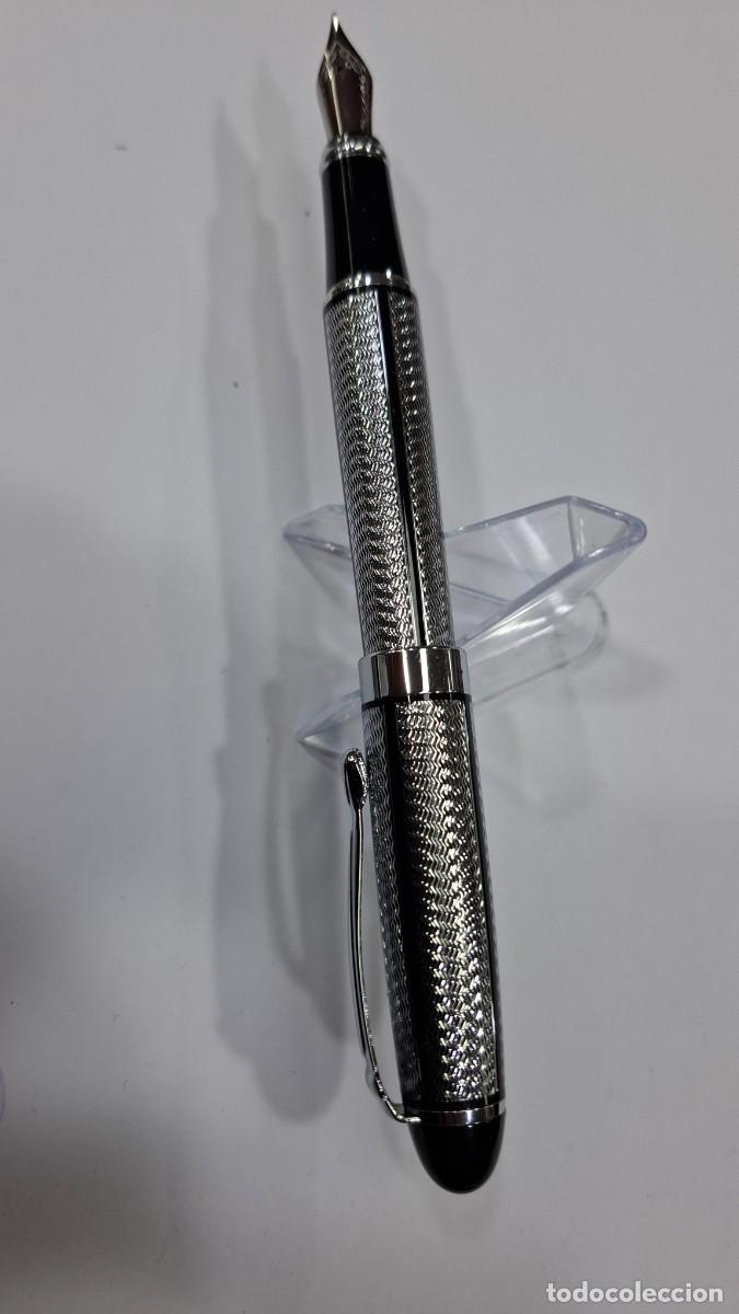 Escriban&iacute;a: PLUMA LUJO ACERO NUEVA - Foto 1