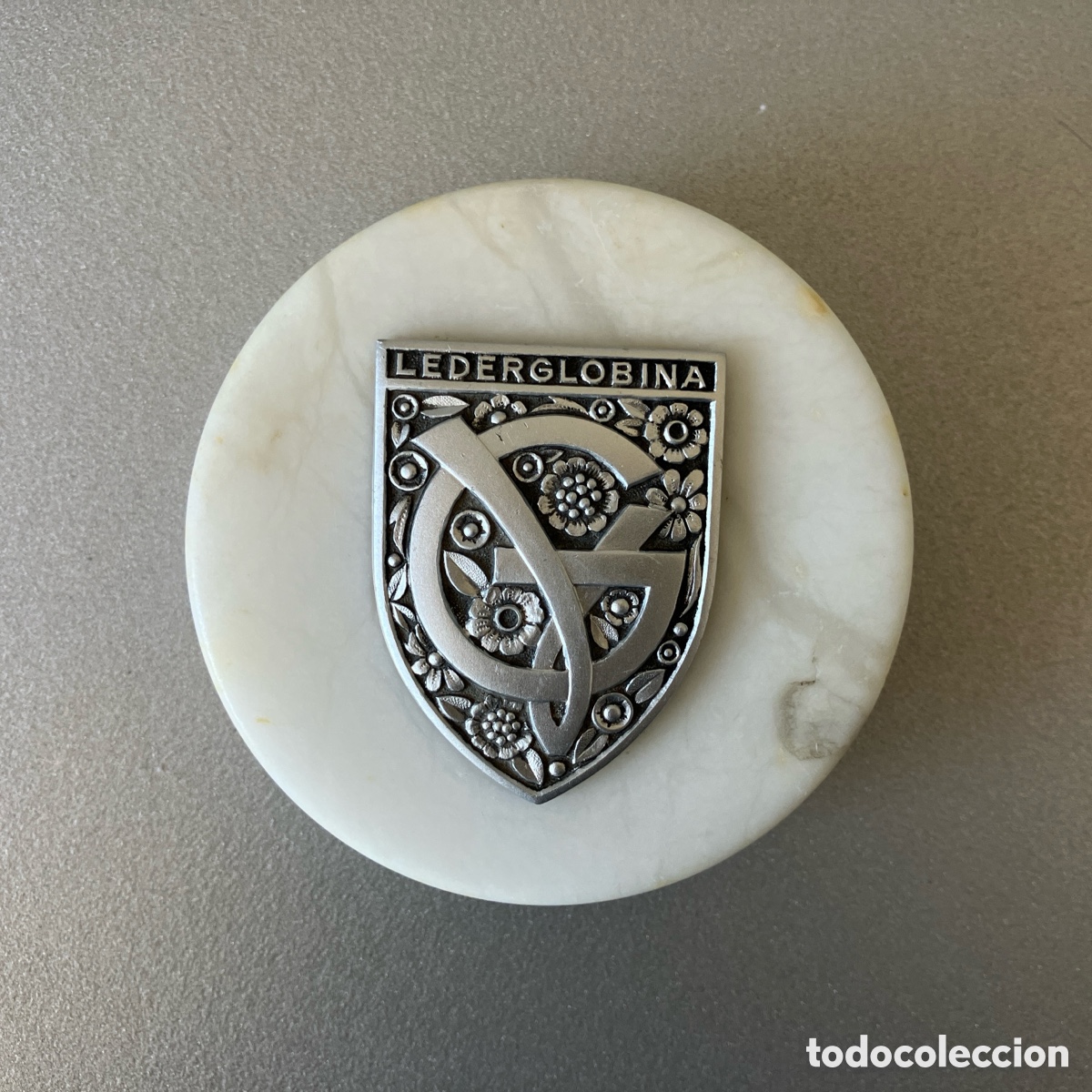 Escriban&iacute;a: Pisapapeles m&aacute;rmol de Macael Liderglobina - Foto 2