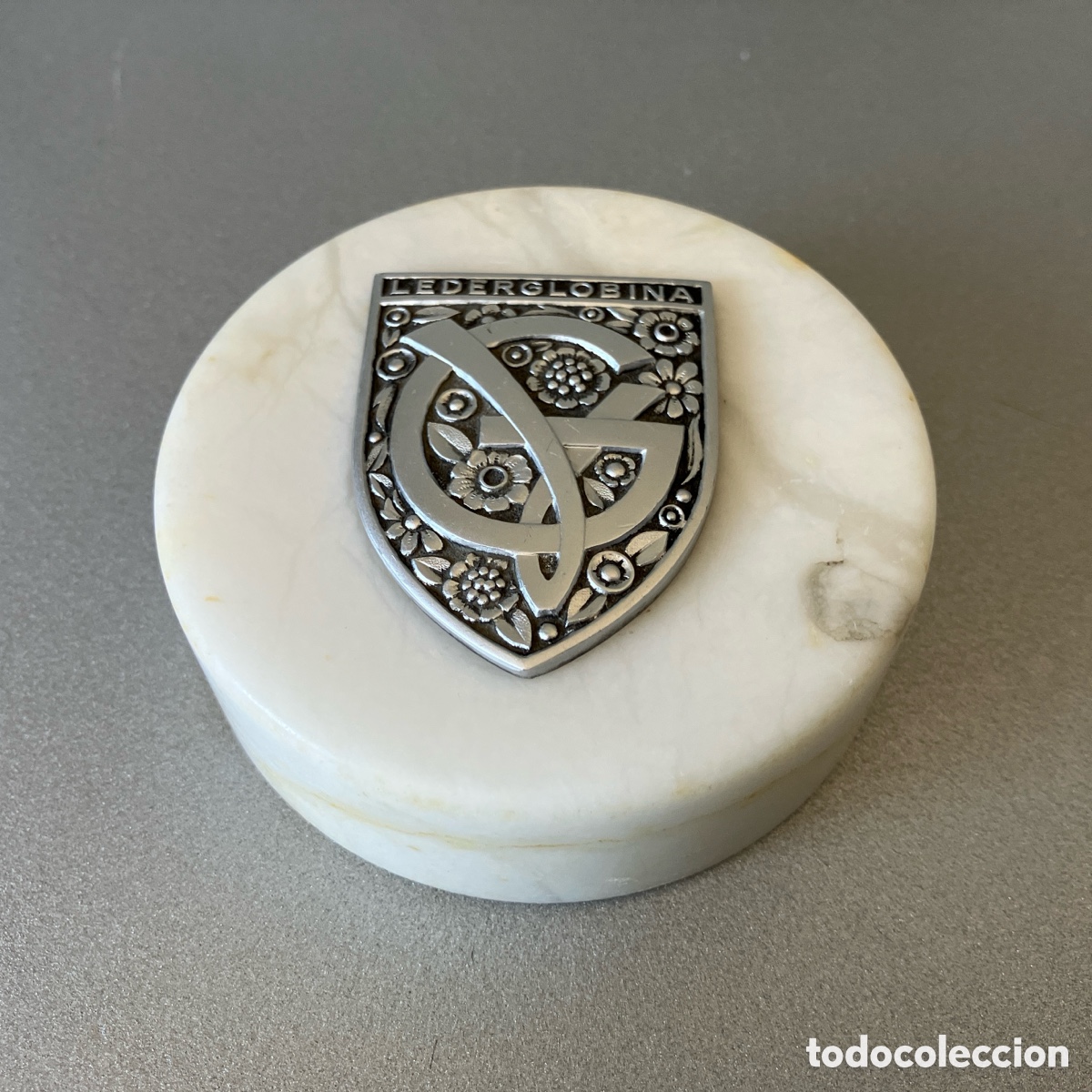 Escriban&iacute;a: Pisapapeles m&aacute;rmol de Macael Liderglobina - Foto 5