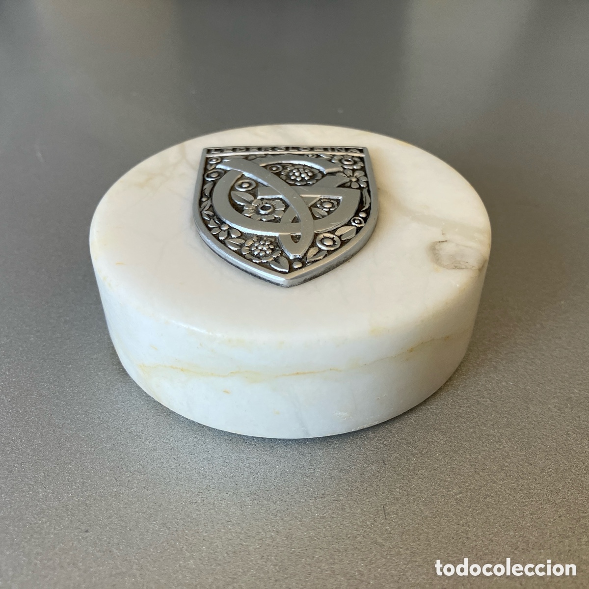 Escriban&iacute;a: Pisapapeles m&aacute;rmol de Macael Liderglobina - Foto 1
