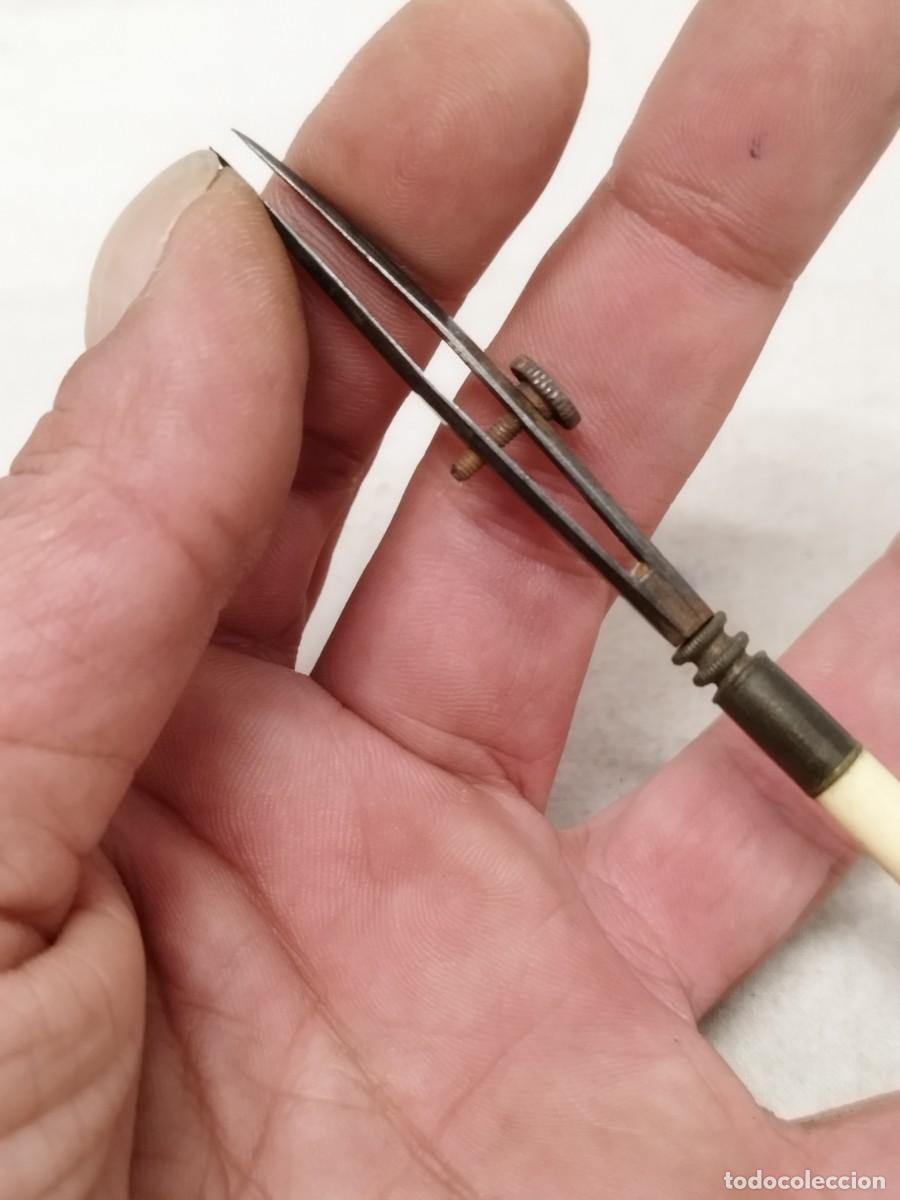 Escriban&iacute;a: Antiguo tiral&iacute;neas compas. - Foto 3