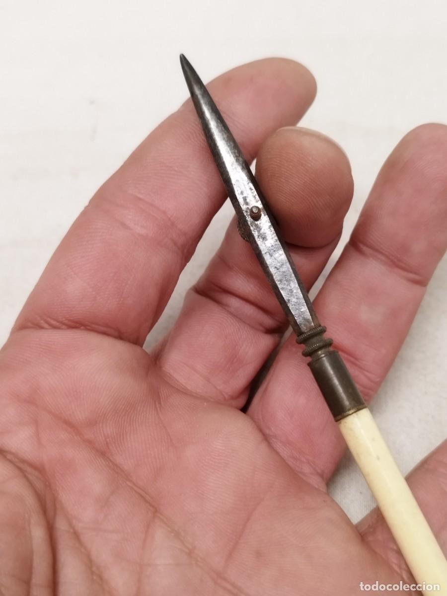 Escriban&iacute;a: Antiguo tiral&iacute;neas compas. - Foto 4