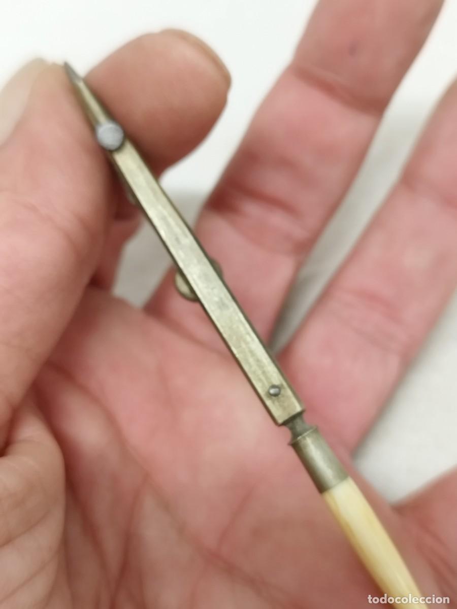 Escriban&iacute;a: Antiguo tiral&iacute;neas compas. - Foto 6
