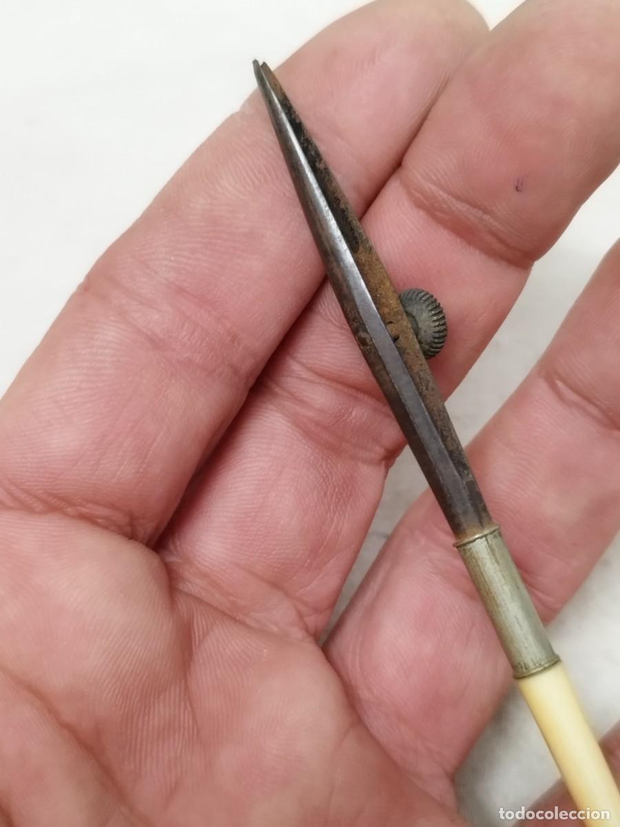 Escriban&iacute;a: Antiguo tiral&iacute;neas compas. - Foto 5