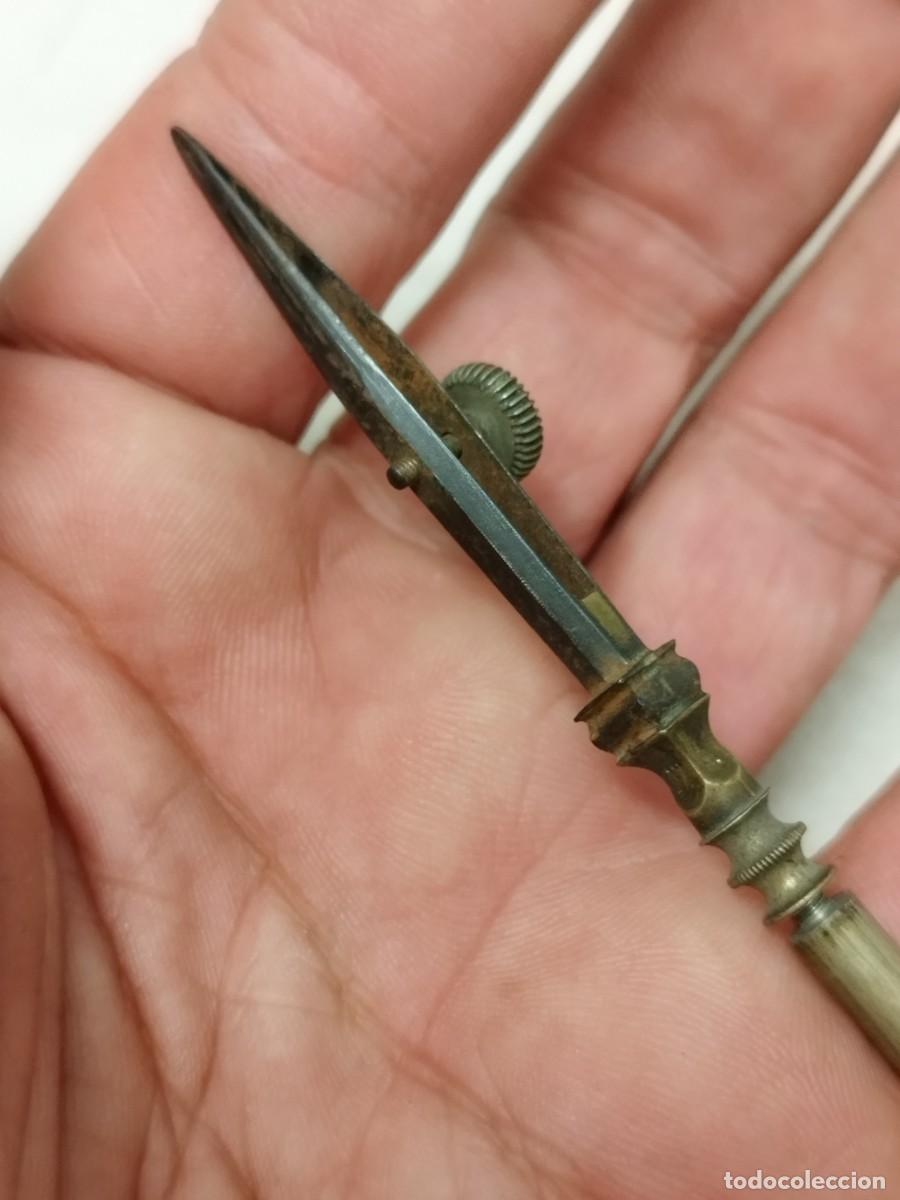Escriban&iacute;a: Antiguo tiral&iacute;neas compas. - Foto 4