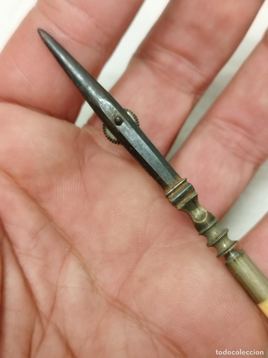 Escriban&iacute;a: Antiguo tiral&iacute;neas compas. - Foto 5