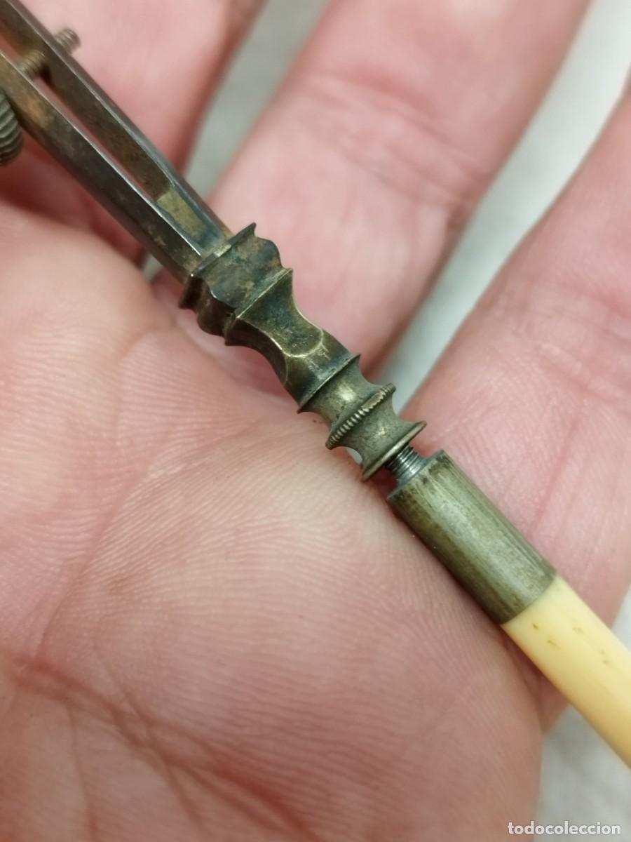 Escriban&iacute;a: Antiguo tiral&iacute;neas compas. - Foto 7
