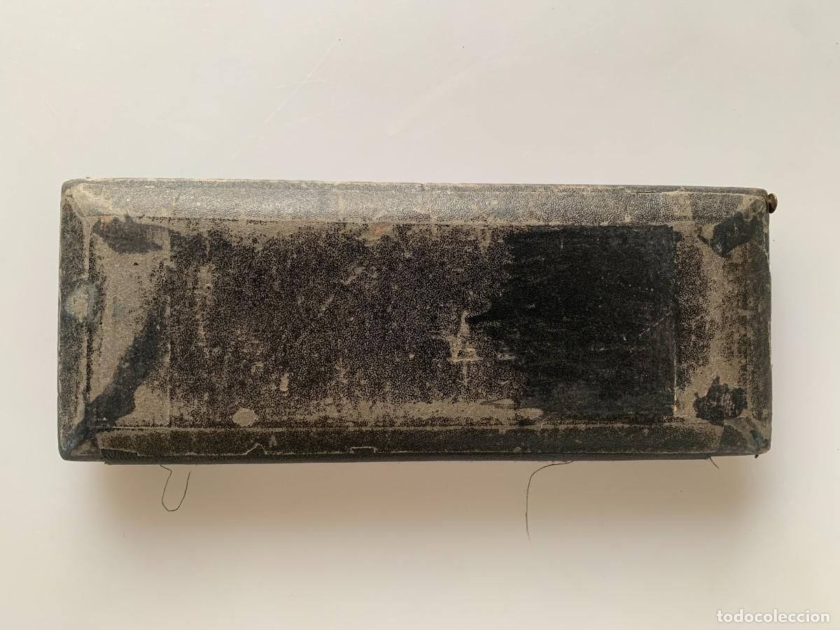 Escriban&iacute;a: Reform Comp&aacute;s Precisi&oacute;n Estuche Antiguo S.XX - Foto 4