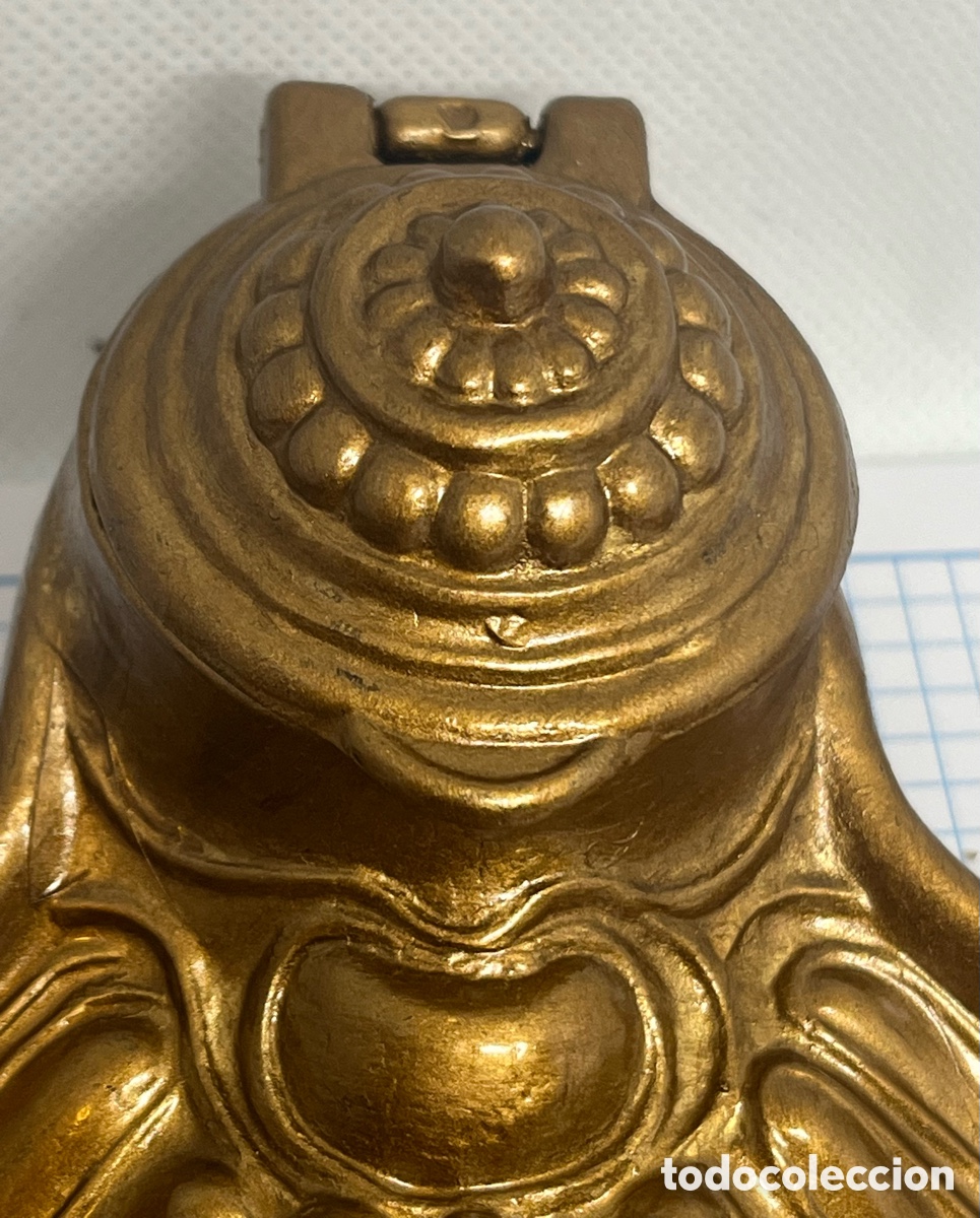 Escriban&iacute;a: TINTERO ESTILO ART NOUVEUAU DE BRONCE - Foto 4