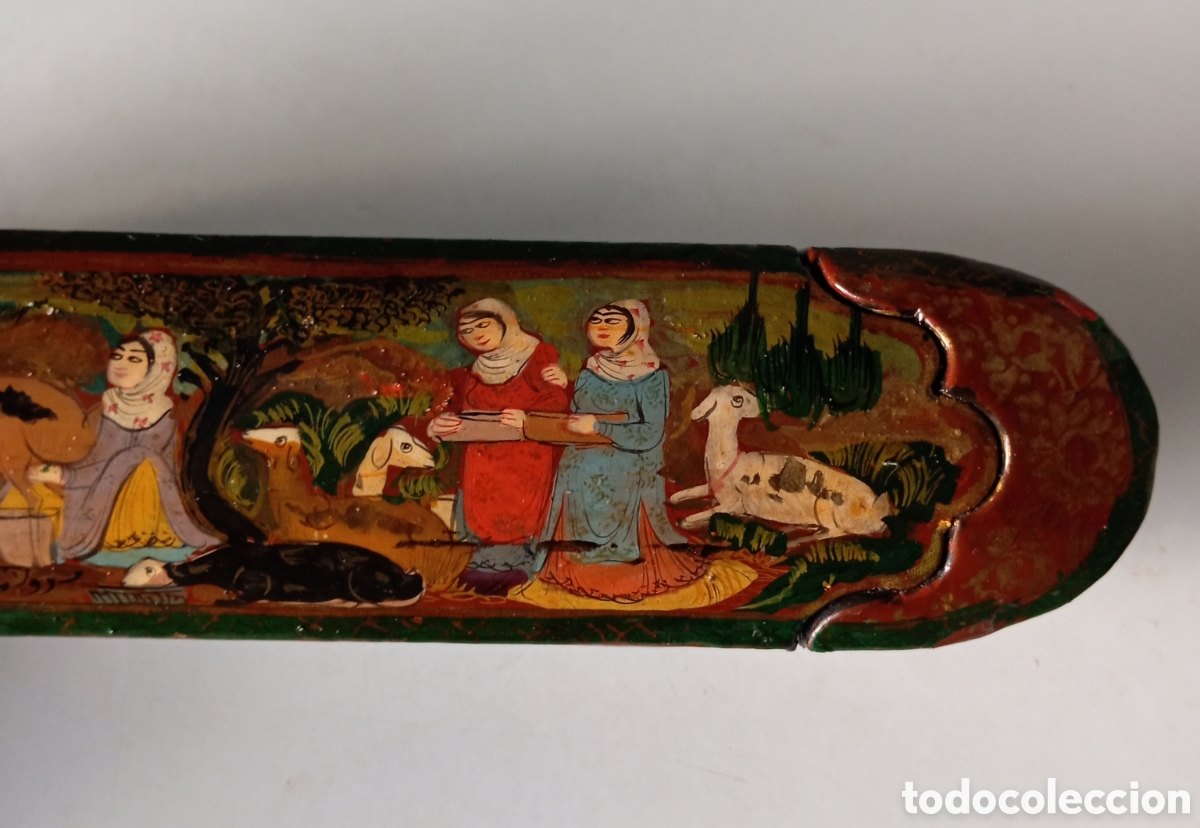 Escriban&iacute;a: Estuche para l&aacute;pices kalamdan persia - Foto 2