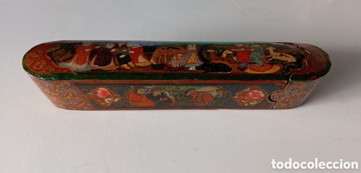 Escriban&iacute;a: Estuche para l&aacute;pices kalamdan persia - Foto 5