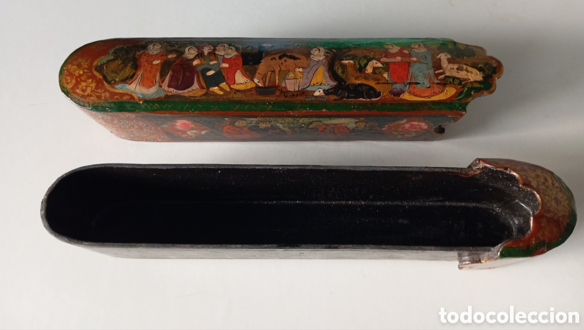 Escriban&iacute;a: Estuche para l&aacute;pices kalamdan persia - Foto 12