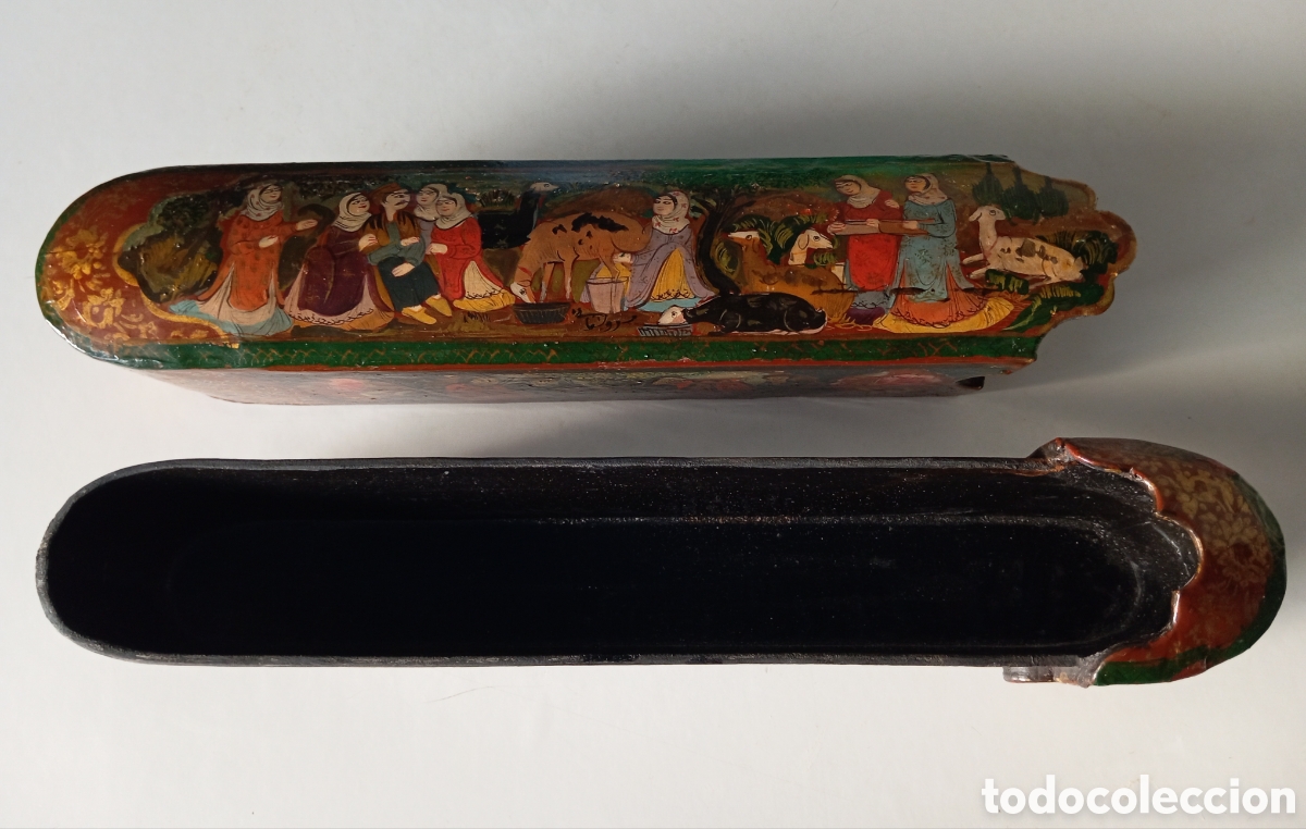 Escriban&iacute;a: Estuche para l&aacute;pices kalamdan persia - Foto 13