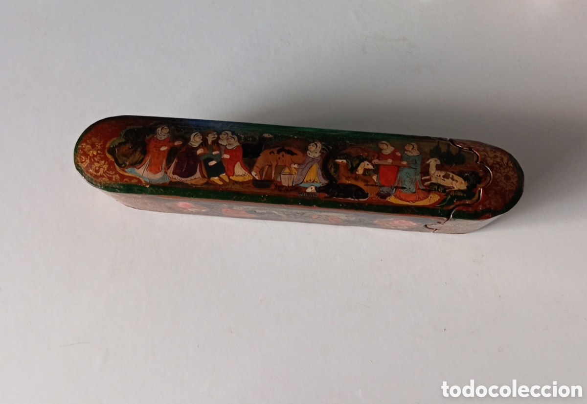 Escriban&iacute;a: Estuche para l&aacute;pices kalamdan persia - Foto 1