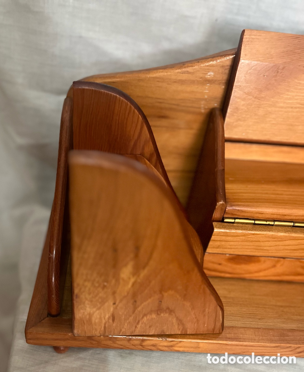 Escriban&iacute;a: ESCRIBAN&Iacute;A DE MADERA DE CEREZO , VINTAGE - Foto 9