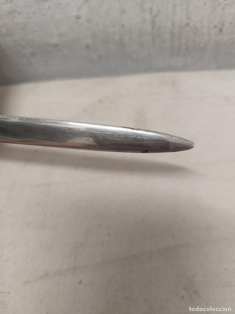 Escriban&iacute;a: Antiguo abrecartas de acero inoxidable. - Foto 5