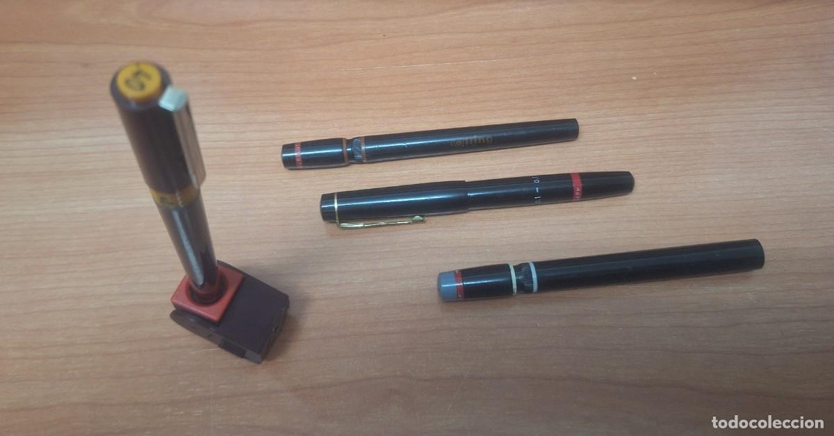 Escriban&iacute;a: 4 Rotring diferentes calibres - Foto 2