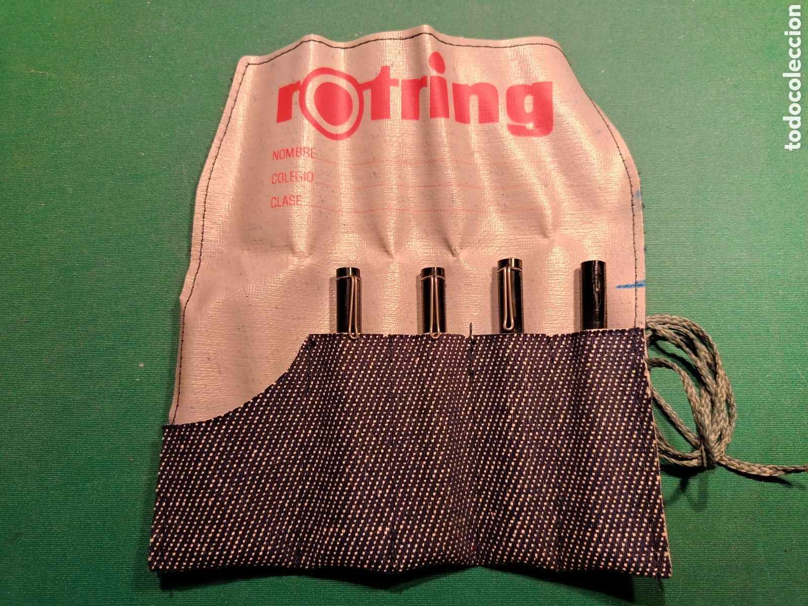 Escriban&iacute;a: CUATRO GRAPHOS PELICAM Y UN ESTUCHE ROTRING DE TELA - Foto 1