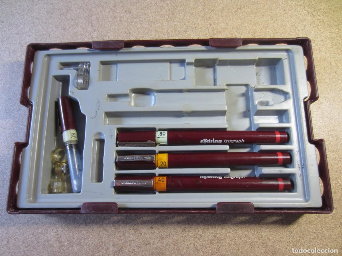 Escriban&iacute;a: Caja rOtring Isograph (DEFECTUOSA) - Foto 2